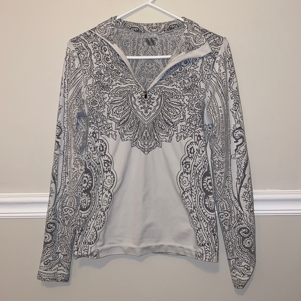 Athleta quarter zip long sleeve size small